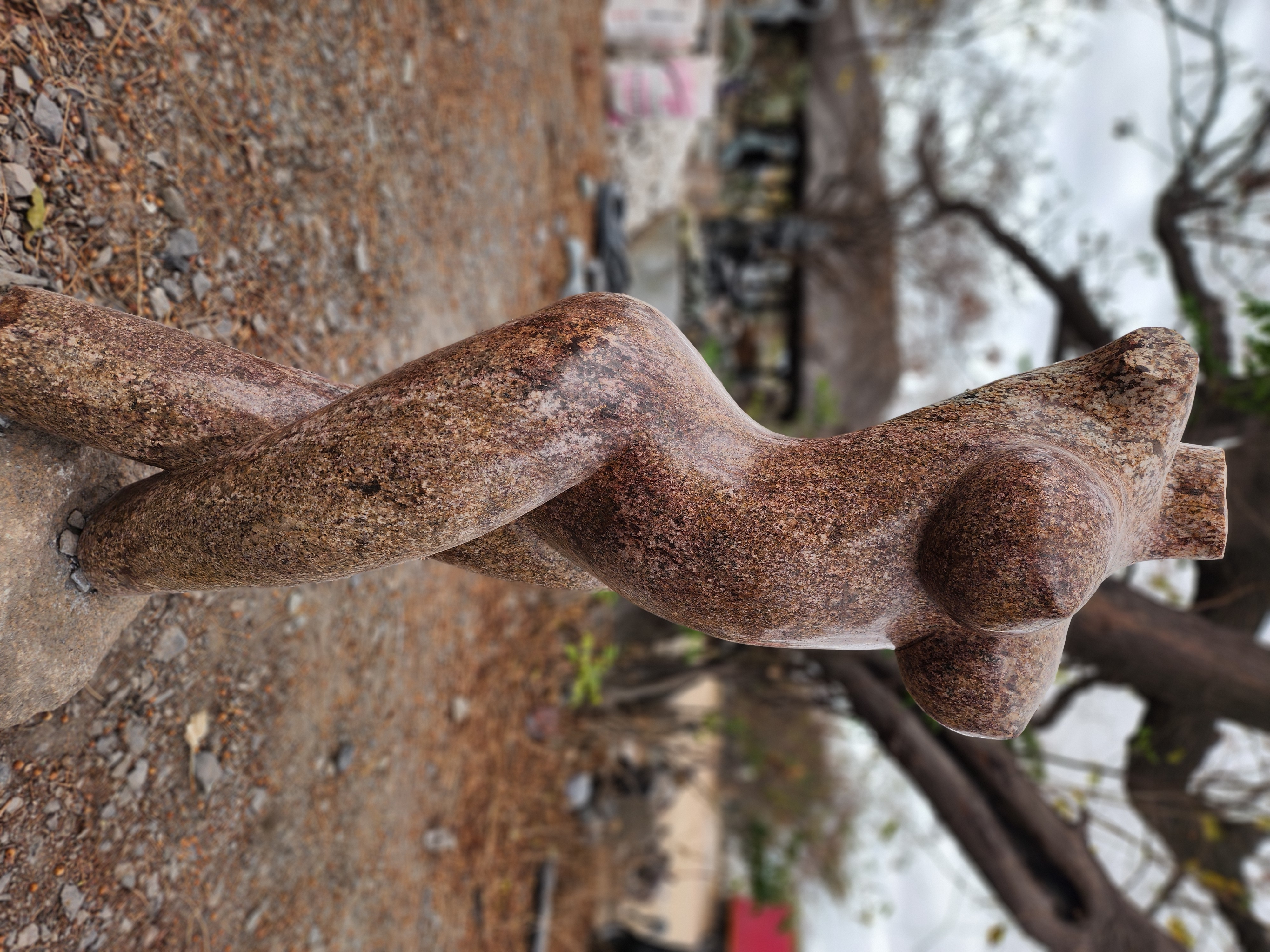 Because l love her — sculpture — by Christopher Tigere Tandi