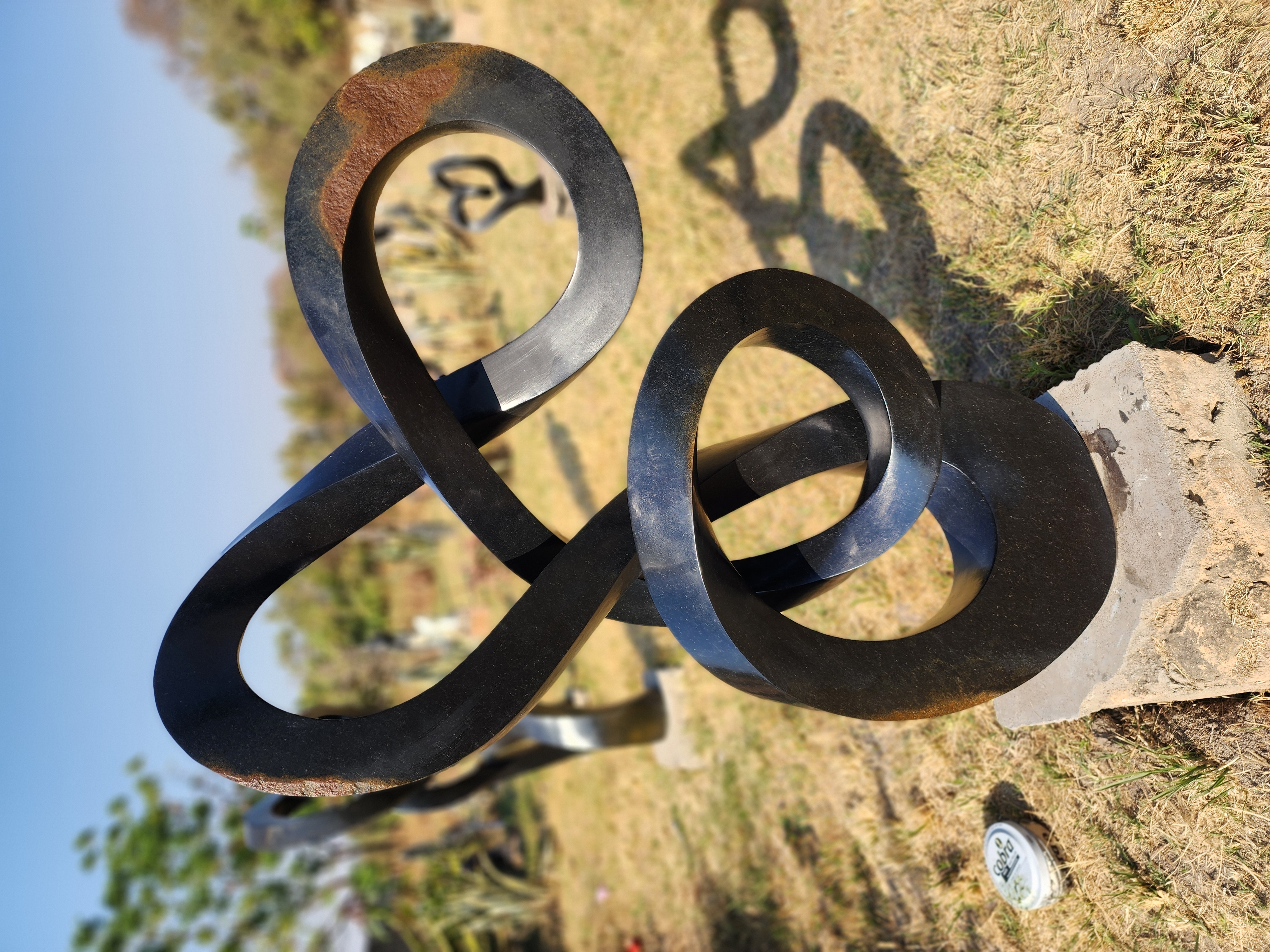 Eye Witness — sculpture by Blessing Mutukwa, Zimbabwe