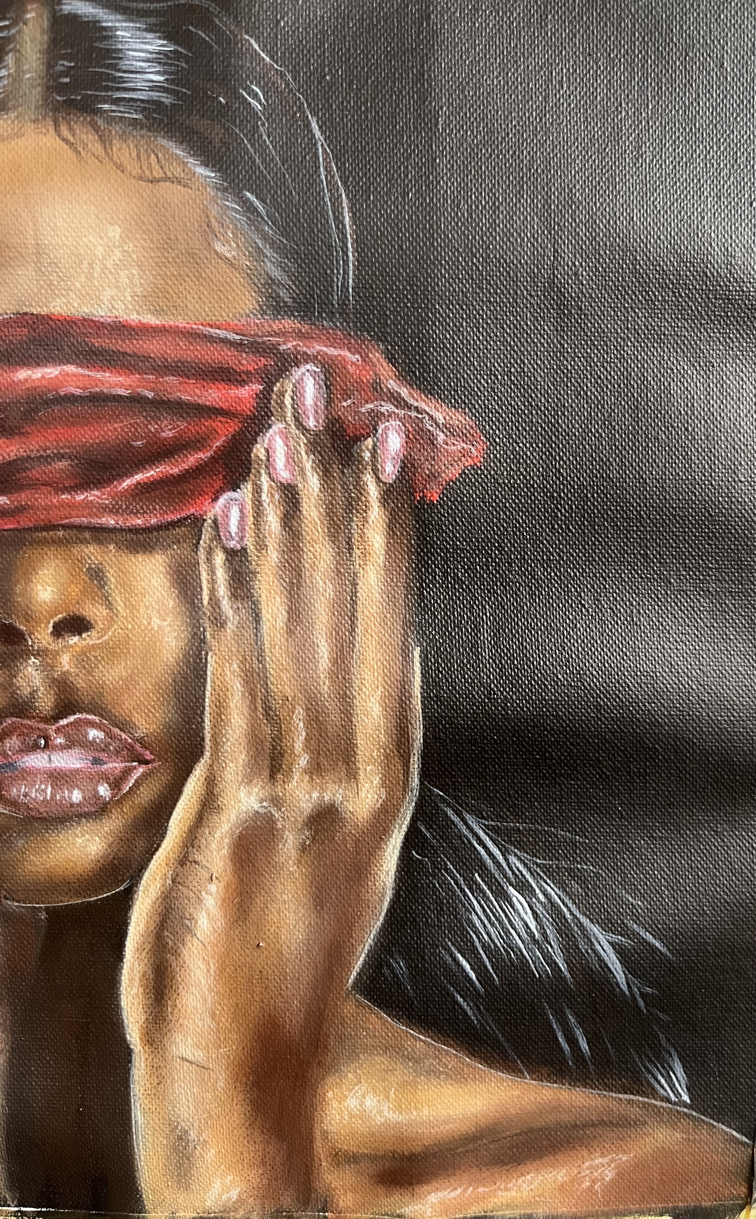 Voluntary Blindness — painting — by Ben mbuyulu — photo 2