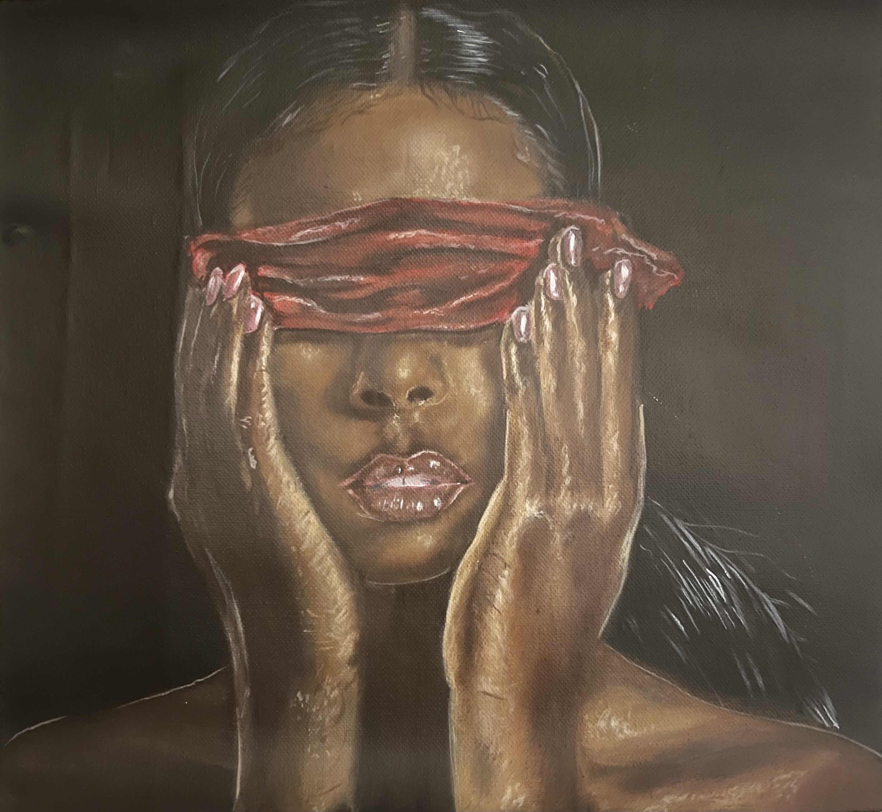 Voluntary Blindness — painting — by Ben mbuyulu