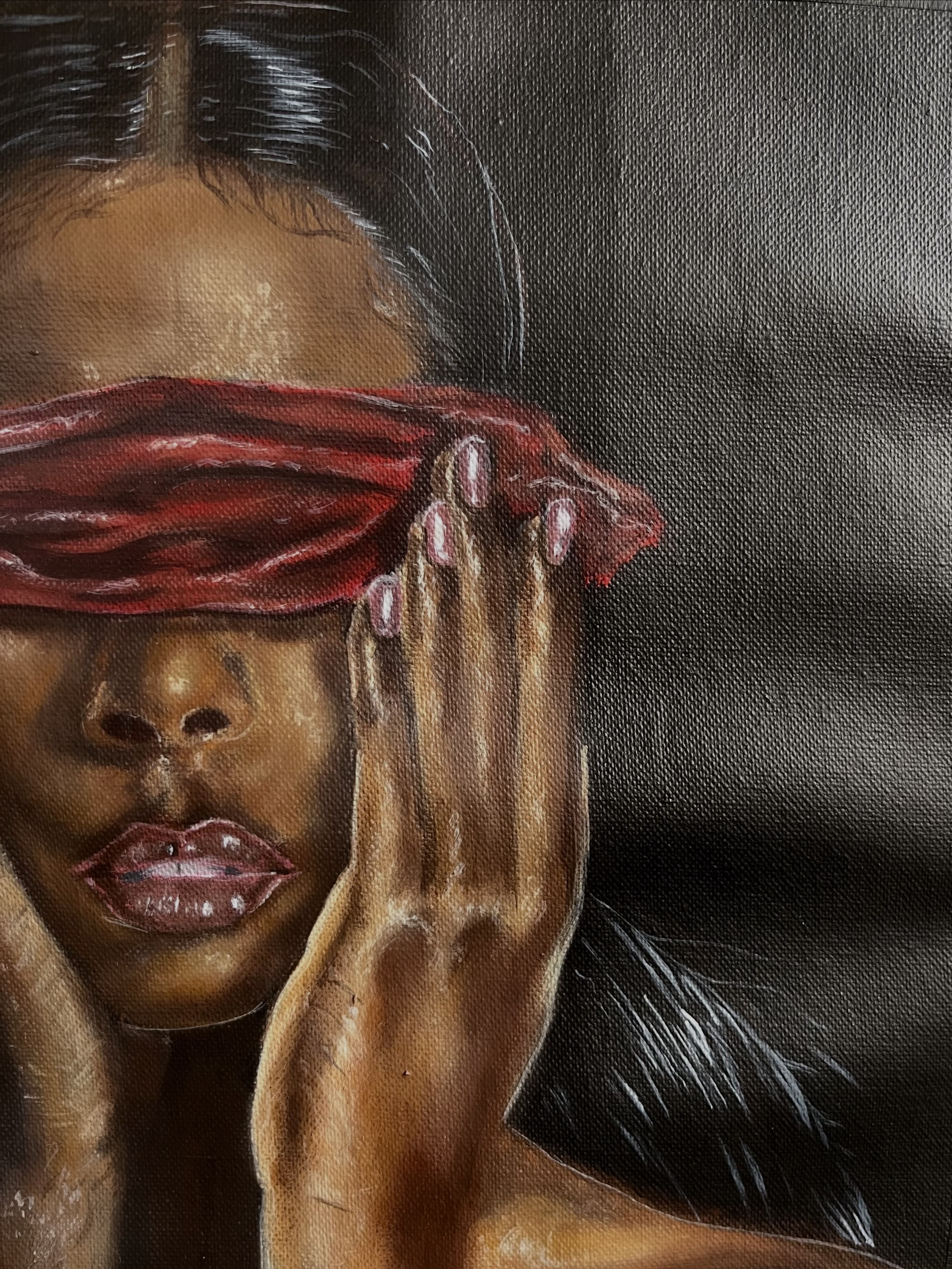 Voluntary Blindness — painting — by Ben mbuyulu — photo 3